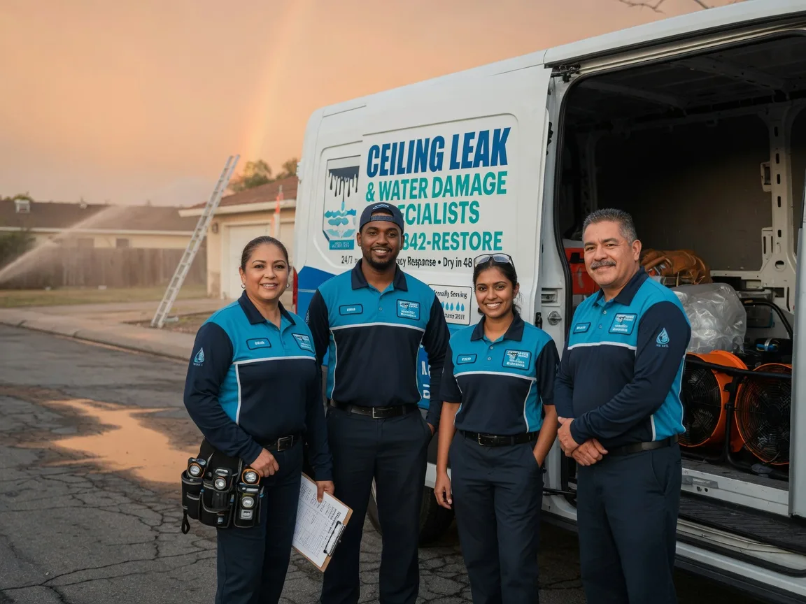 Ceiling Leak Cleanup company in Thornville, OH