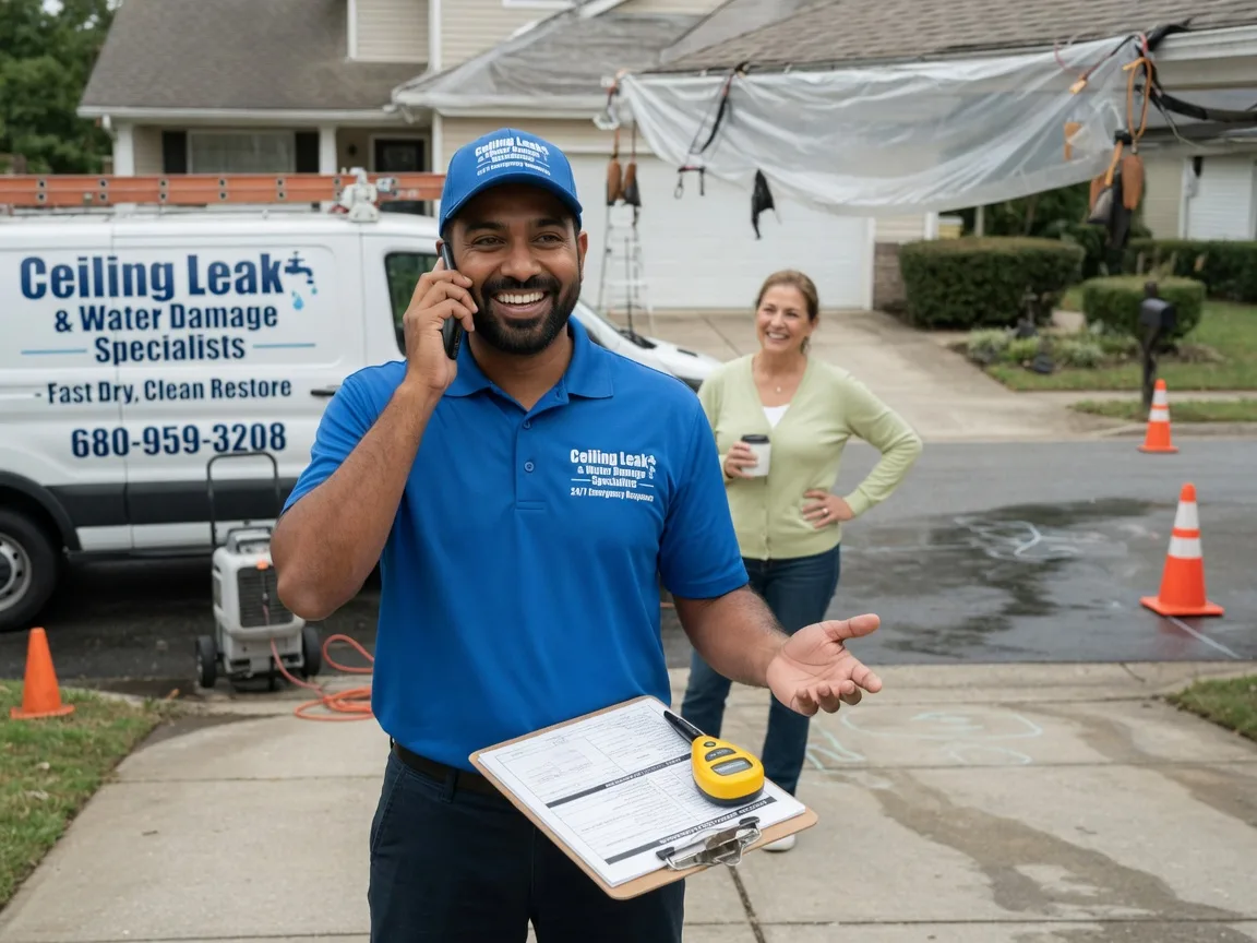 Ceiling Leak Cleanup Thornville, OH FAQs